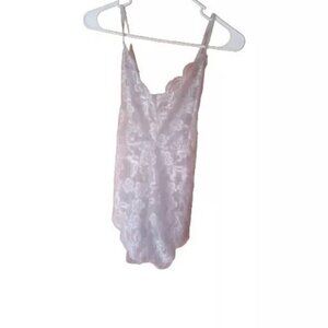 Dianiovs Women's Gray Lacy Bodysuit Size M NWT
